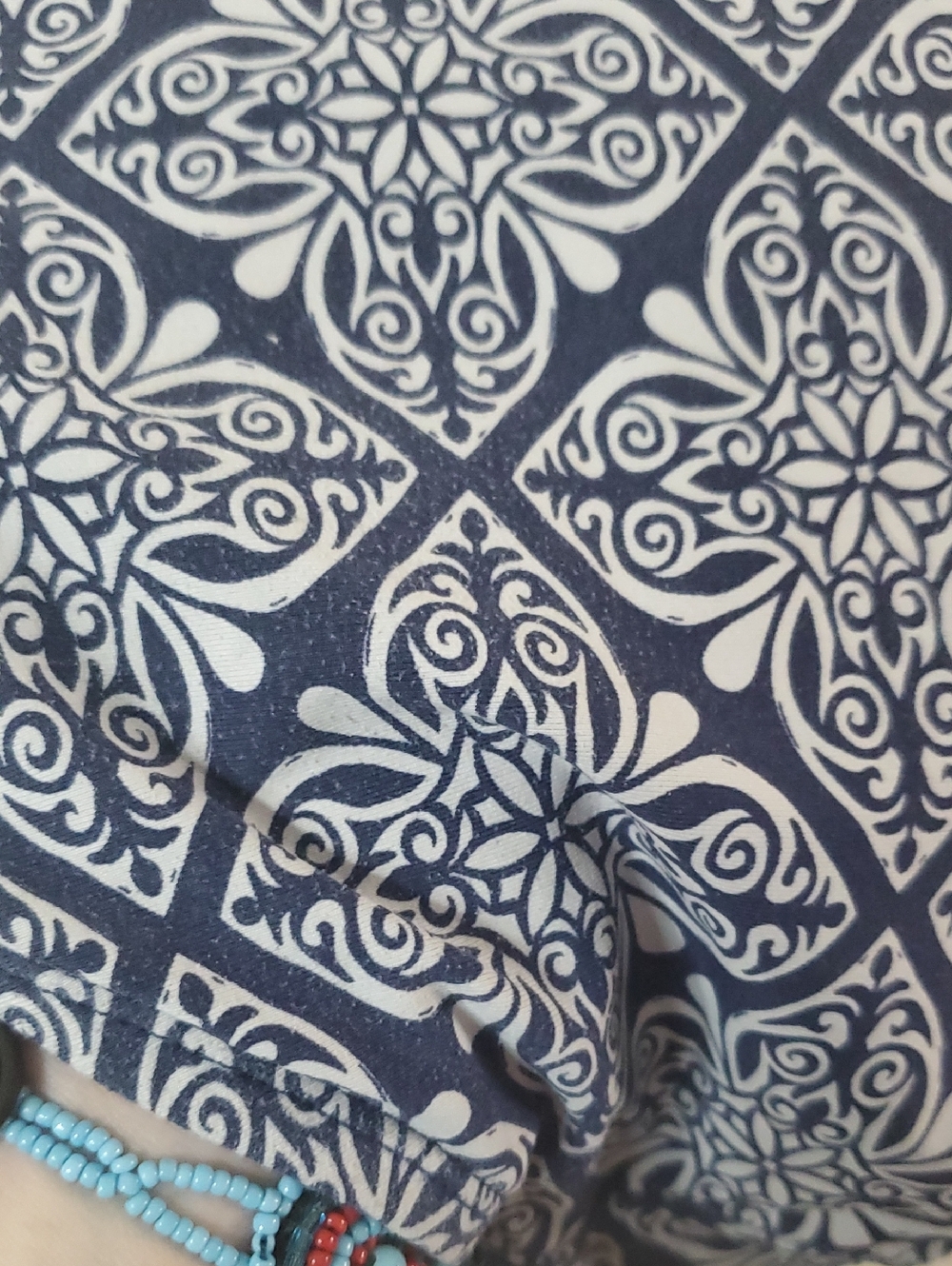 LaBlanca Navy & White Mandala Strappy Mio One-Piece Swimsuit & Pants Size 6 Sm - Picture 5 of 16